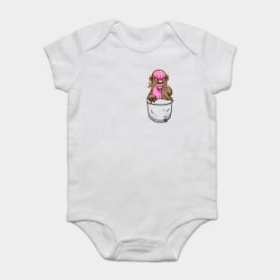 Pocket Shiny Gum Shoos Baby Bodysuit